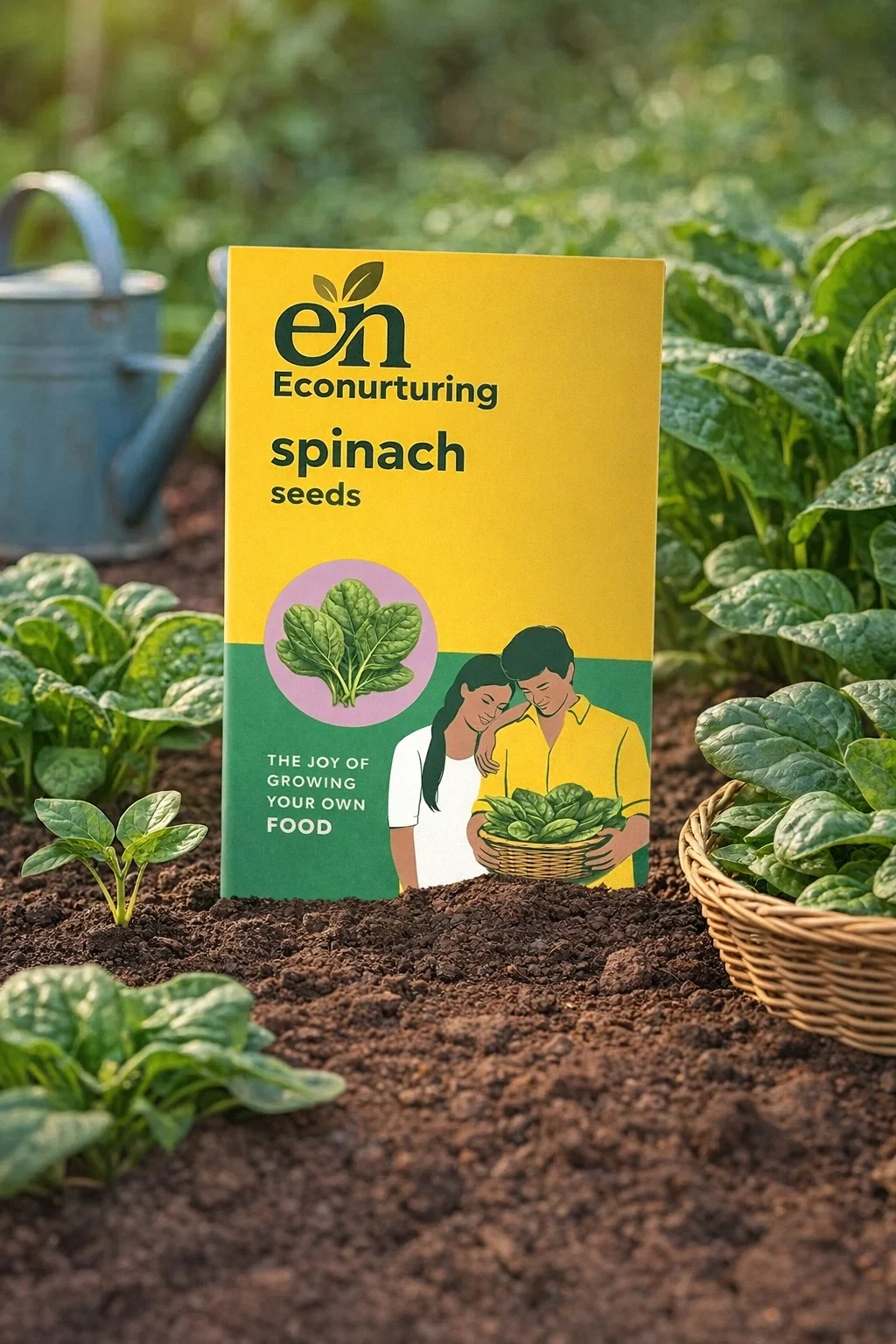 Spinach seeds for home garden